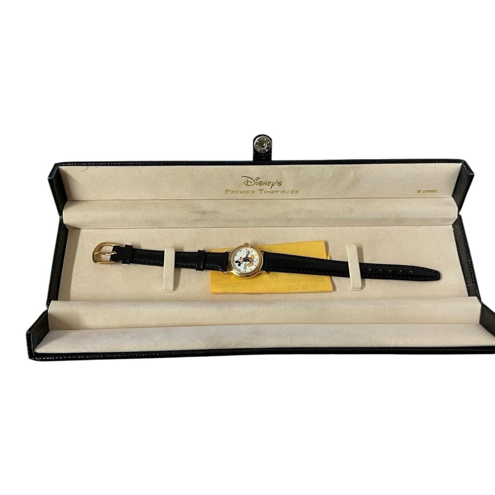 Disney's Premier Timepieces 18k Gold 750, Swiss Movement Women's Watch - Picture 2 of 6